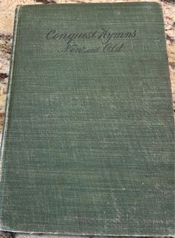 Vintage Conquest Hymns New and Old hardcover book