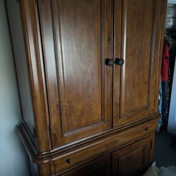 Wood Armoire