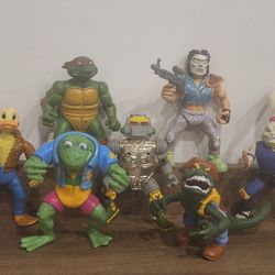Ninja Turtles figures 1989