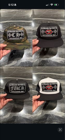 Chrome Hearts Hollywood USA Trucker Hats – Set of 4