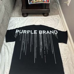 NEW PURPLE BRAND SHIRT SIZE Med/L/XL.
