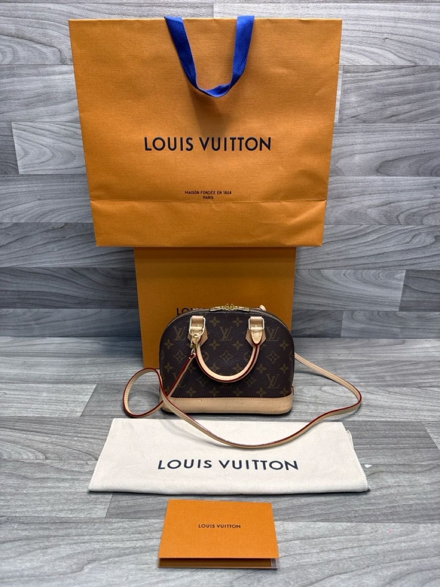 Louis Vuitton Alma BB – Monogram – New Old Stock – Authentic – (A1D020961) – Box, Dust Bag, Receipt