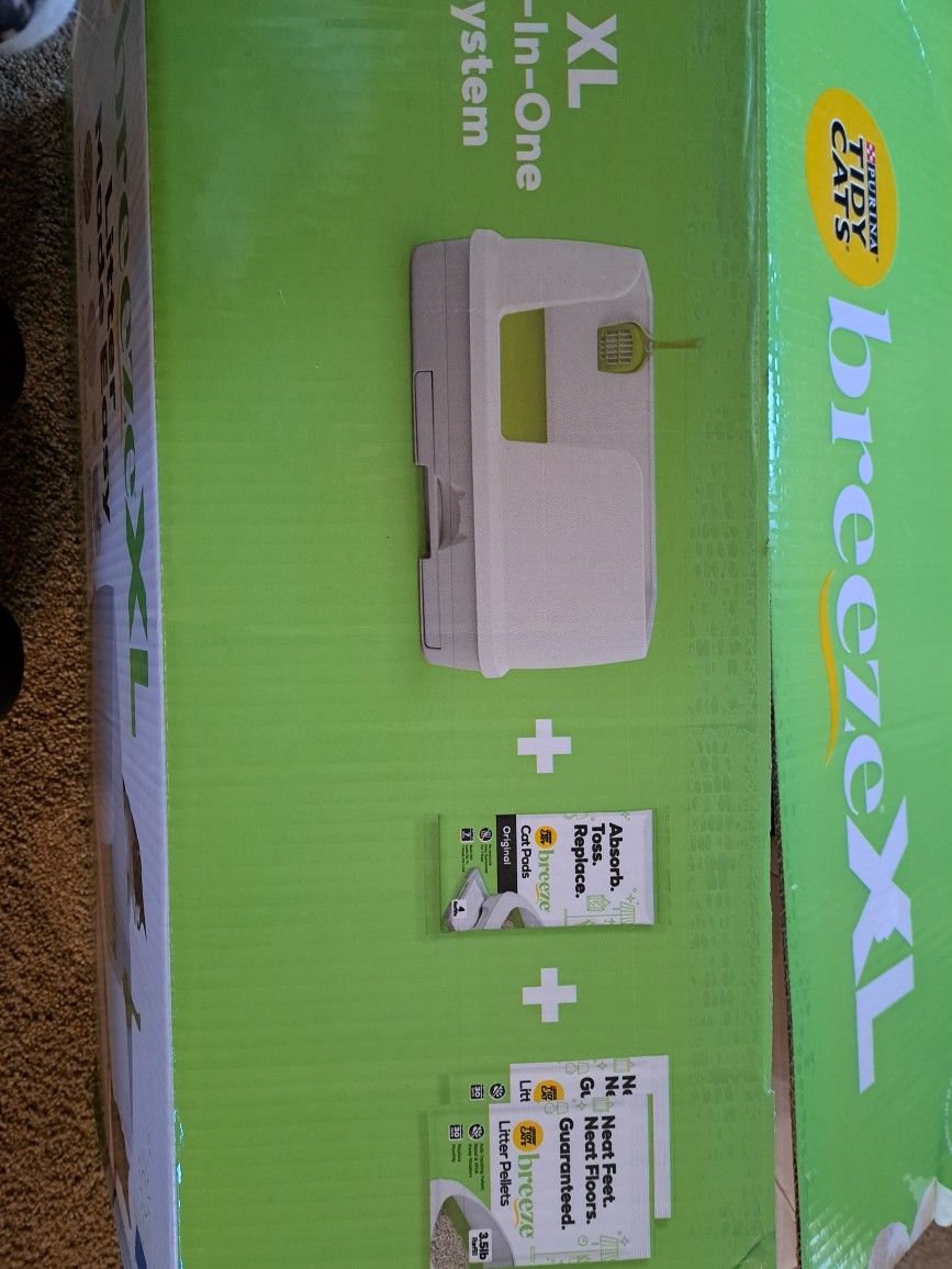 New Breaze XL All In One Litter Box