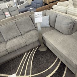 Light Grey 2Pc Sectional 