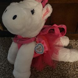 Unicorn Plush Backpack