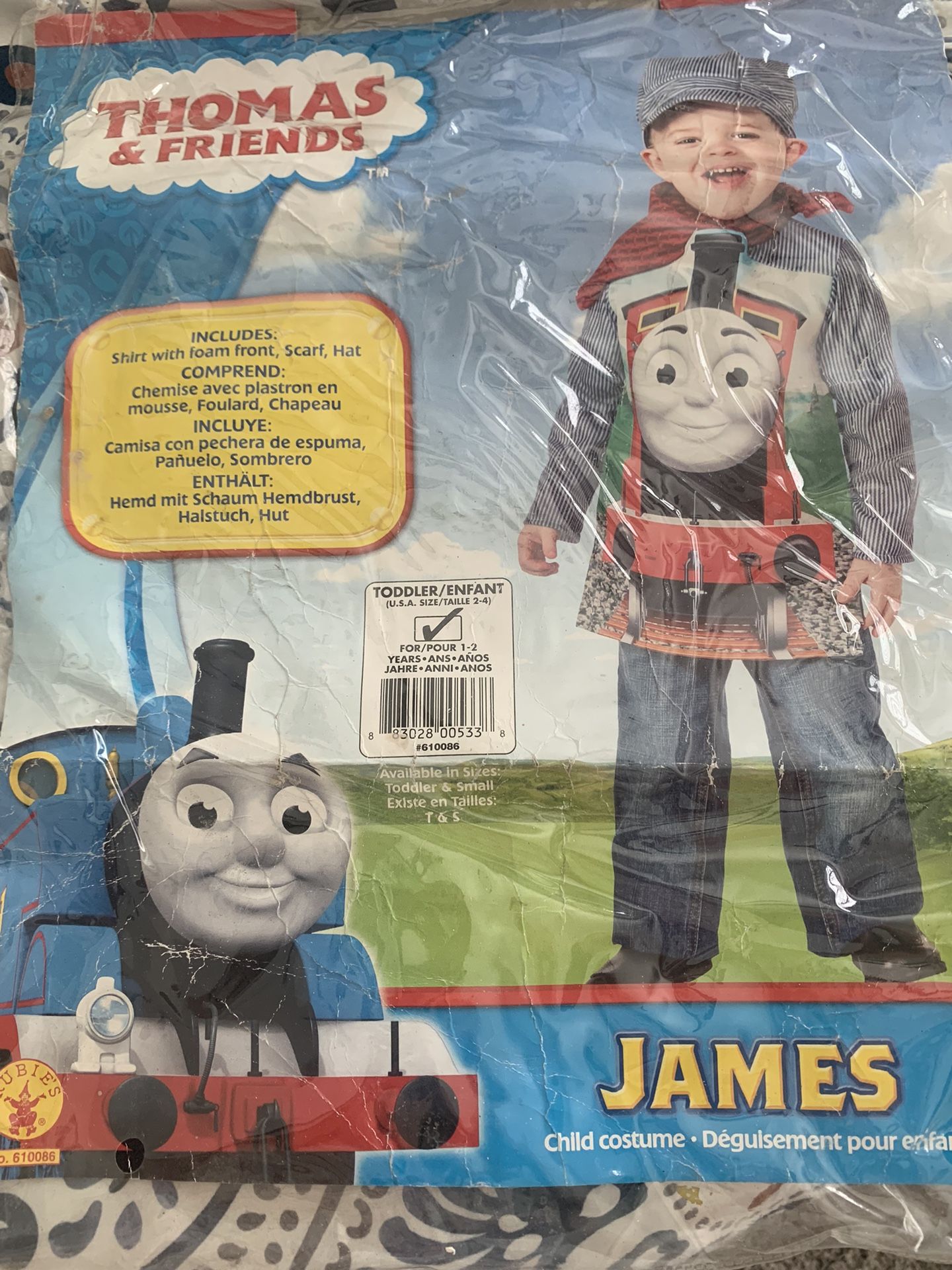 Thomas And Friends James Costume
