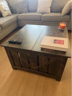 Coffee Table with Lift-Top Storage