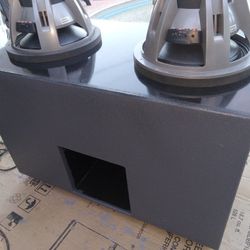 Custom Enclosure For Subwoofer- See Pictures 