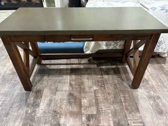 Wooden desk