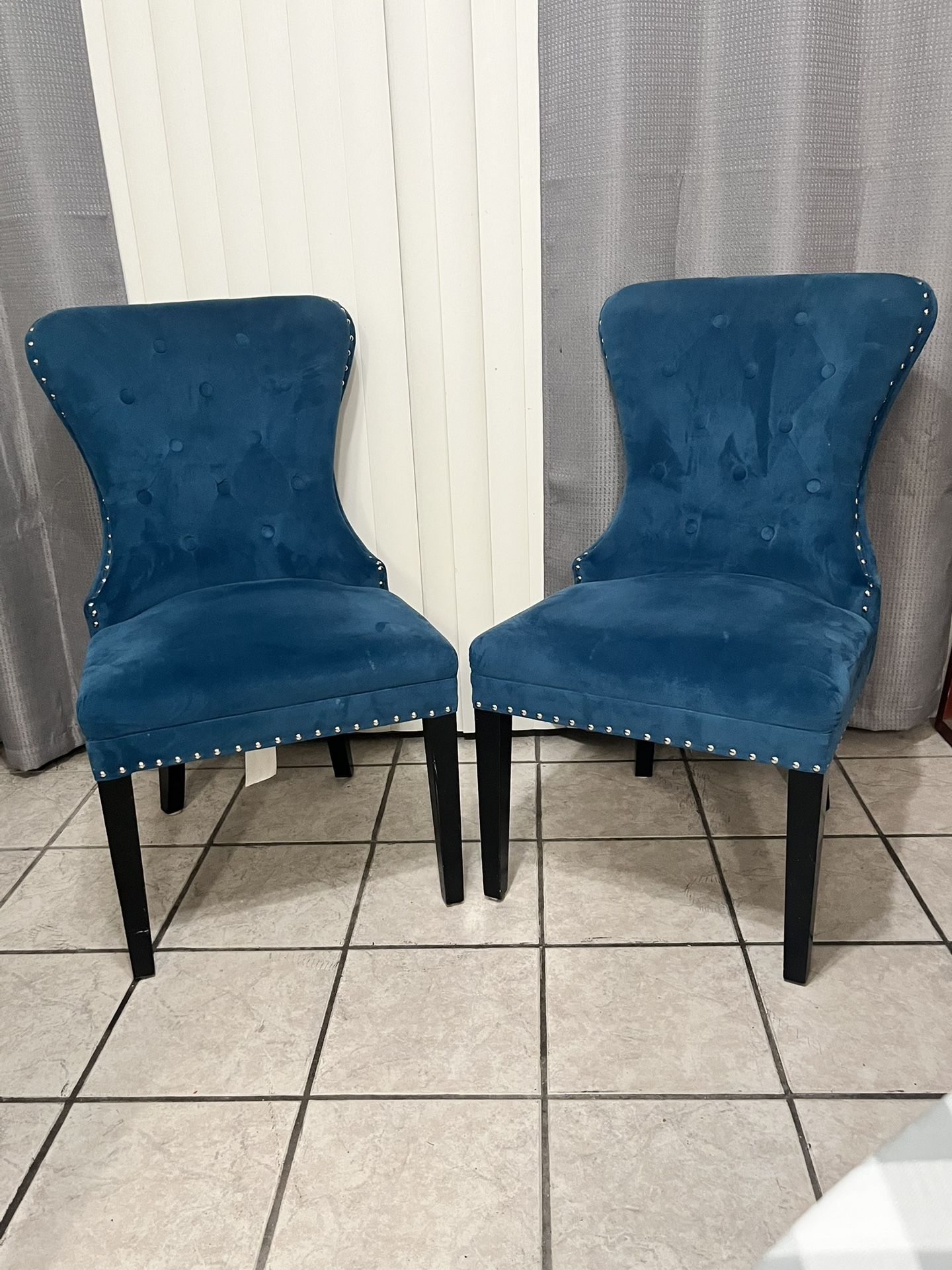 Velvet Accent Chairs