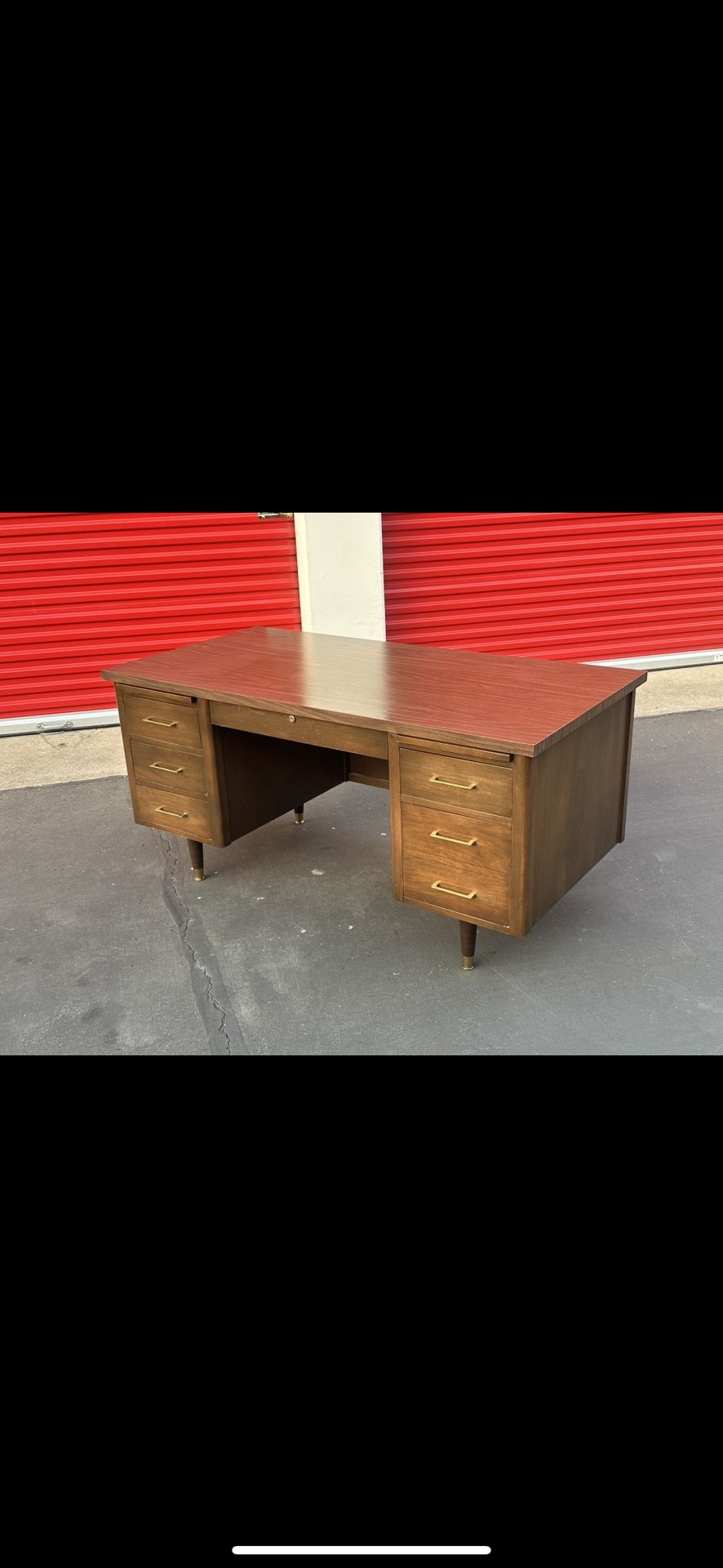 Mid Century Desk 