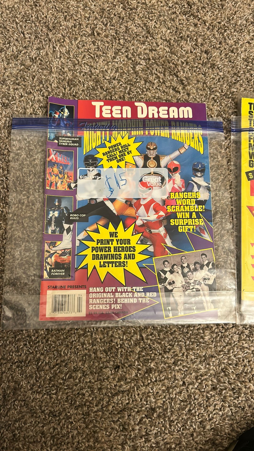 Teen Dream Mighty Morphin Power Rangers