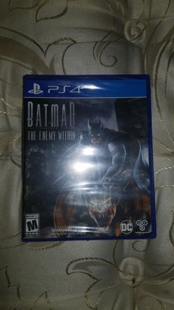 Ps4 game batman the enemy within