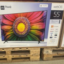 55" Screen Led Smart 4k By LG ThinQ. 55UR8000. 1 Year Warranty