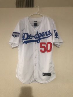 LA Dodgers Nike 2020 World Series Champions Authentic collection Betts Jersey