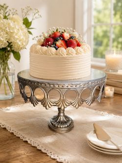 Silver Cake Stand