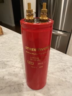 Street Wires Car Audio Capacitor