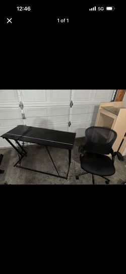 Desk And Chair