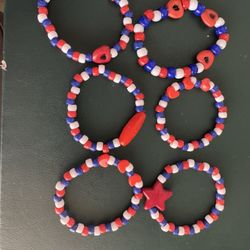 4th Of July Bracelets $2 Each