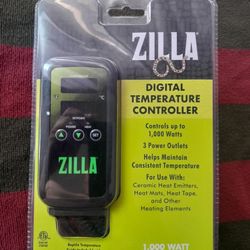 Zilla Reptile Terrarium Pet Supplies Digital Temperature Controller Hobbies Entertainment 
