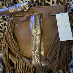 Jessica Simpson Fringe Crossbody Bag 