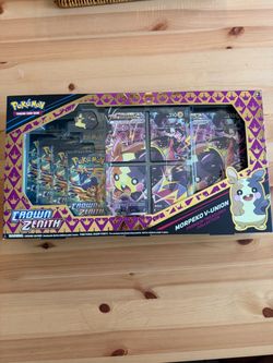 Sealed Crown Zenith Morpeko V-union Premium Treasures Collection
