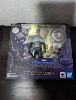 Shf Endgame Final Battle Captain America Action Figure