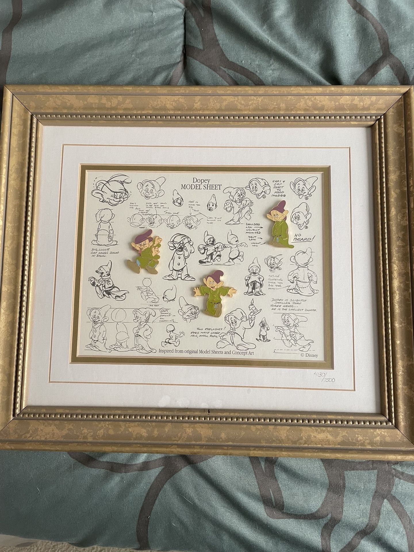 Disney Dopey Model Sheets