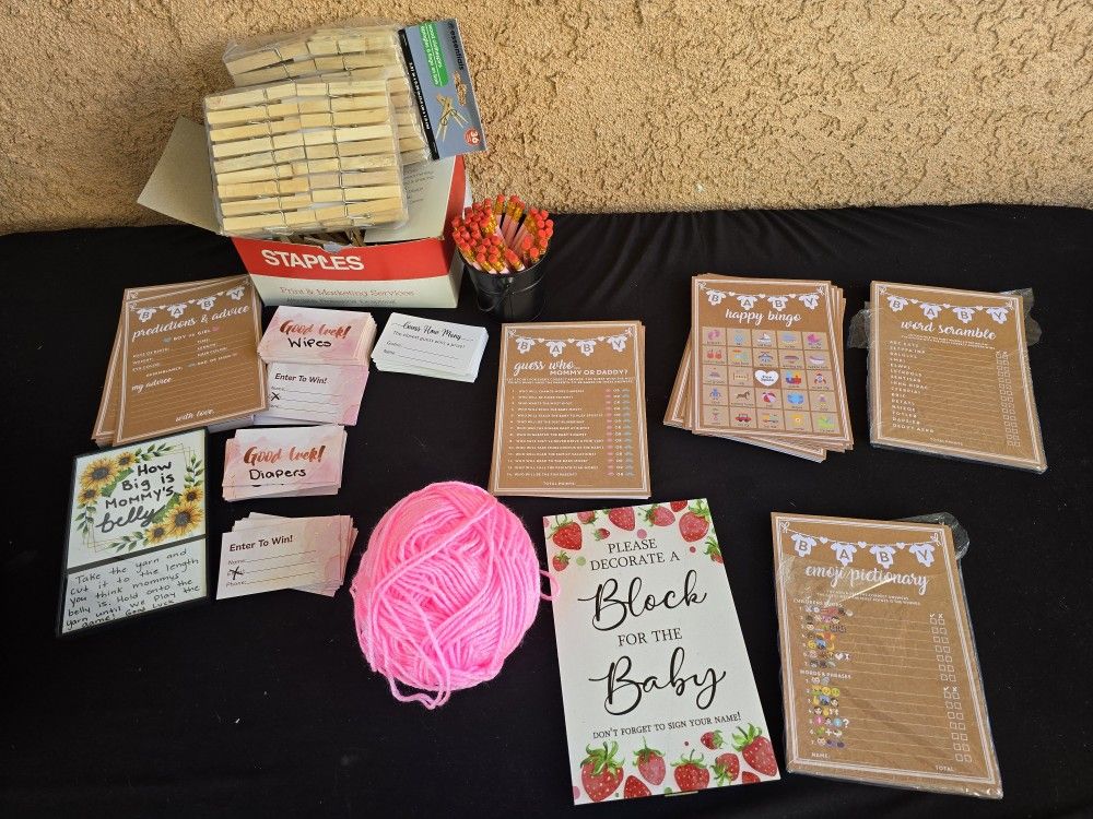 Baby Shower Games
