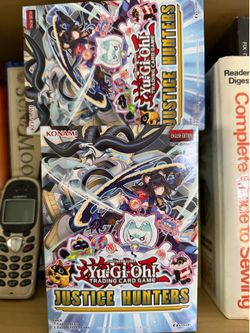 Yugioh justice hunters 1st edition 4 pack box x3
