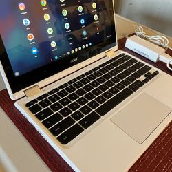 Acer Chromebook N15Q8 Intel Celeron  4gb RAM 16gb SSD Touchscreen (White) Laptop 