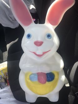 Lighted Easter blowmold.