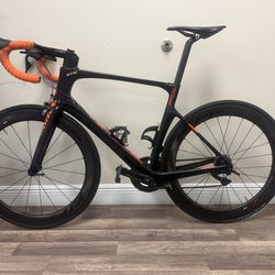 Scott Foil 56 excellent condition Shimano Dura-Ace DI2 components  Zip 4040 Carbon Wheels