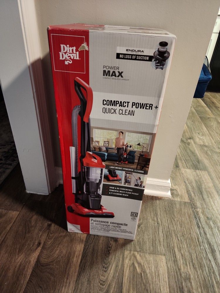 Dirt Devil PowerMax Bagless Upright Vacuum Cleaner Machine, UD70111V