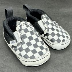 Vans Infant Slip-on Crib Checker Shoe Size 1.0