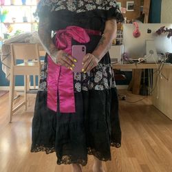 Día De Los Muertos Dress