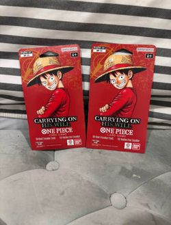 One Piece Carrying On His Will Booster Pack