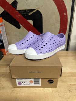 Native Kids JEFFERSON HEALING PURPLE/ SHELL WHITE VIOLET Kids 12