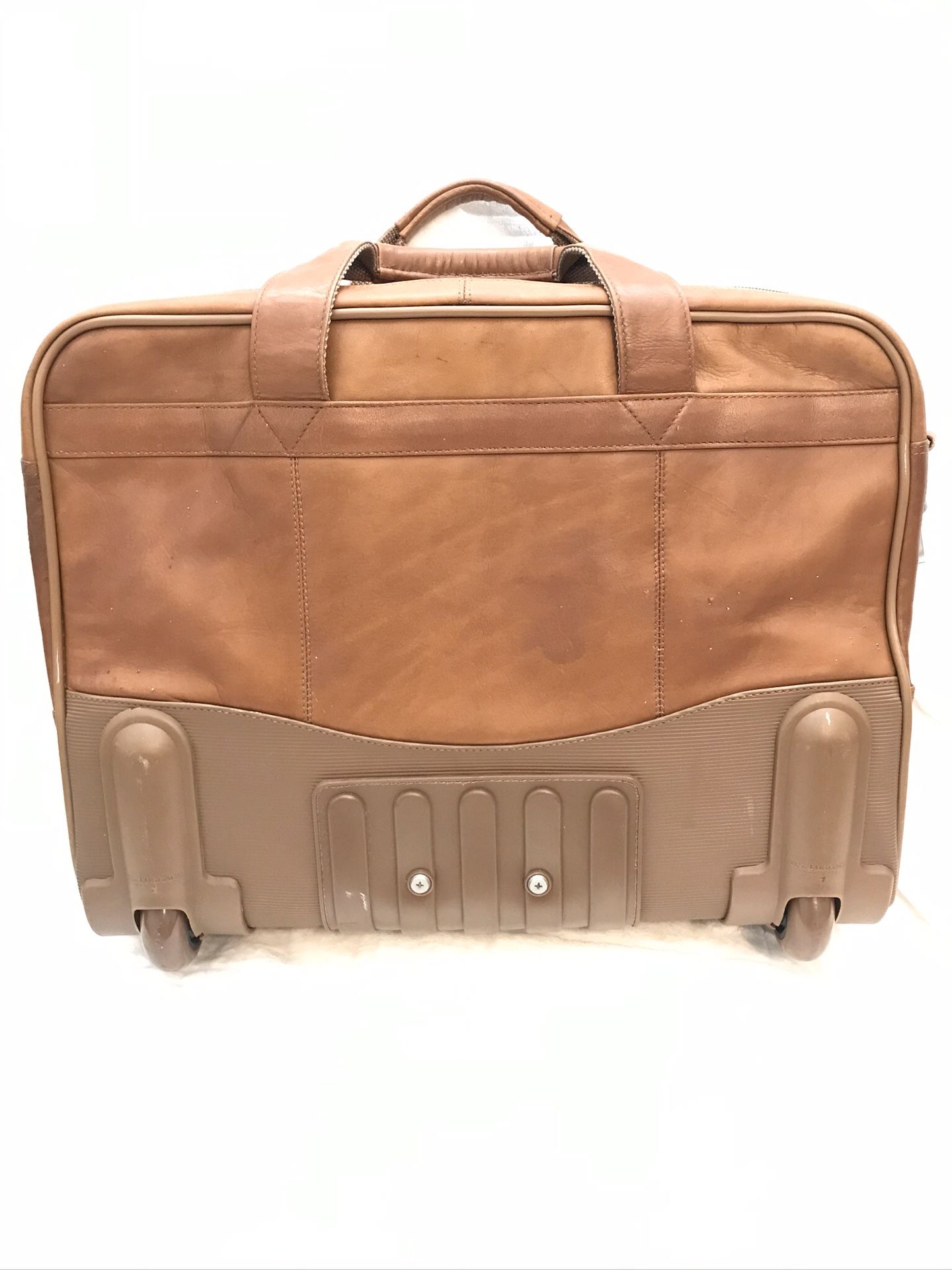 Us Luggage New York, genuine leather, rolling briefcase for Sale in Mesa, AZ OfferUp