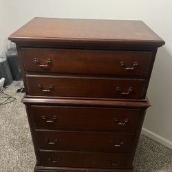 Antique Wood Dresser