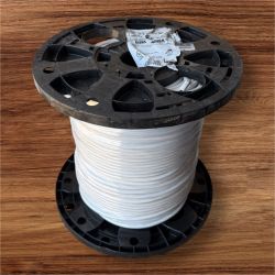 White #6 Wire / Cable 500ft Spool (SE HABLA ESPAÑOL)