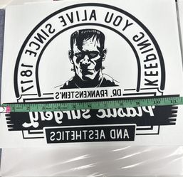 Dr Frankenstein’s Plastic Surgery Screen Prints