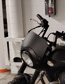 Windshield And Front Fender For Scambler 