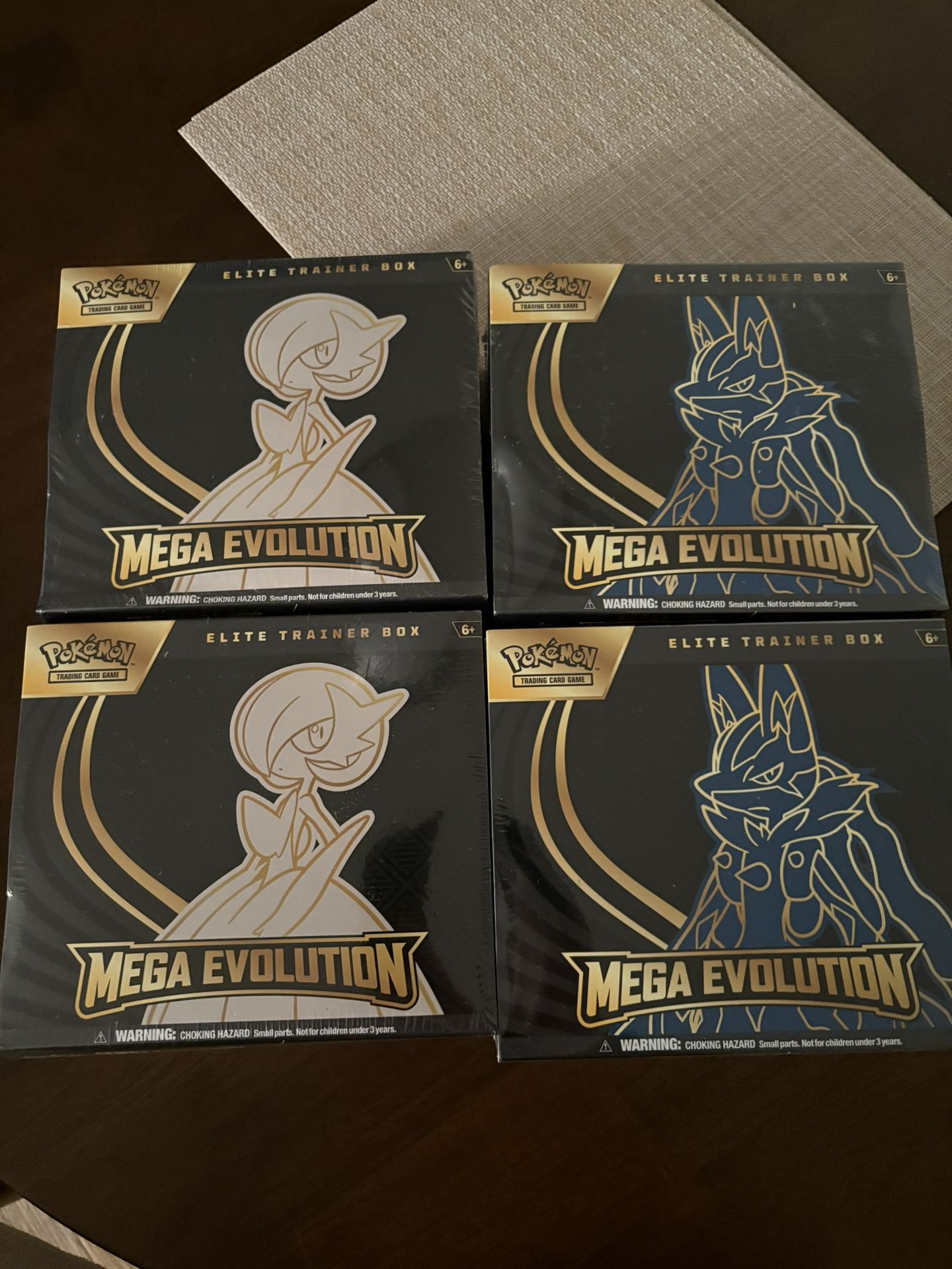 Lot Of 4 Mega Evolutions ETBs