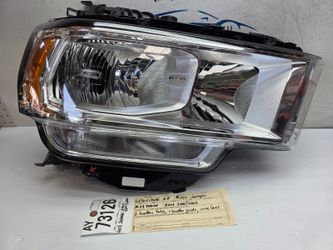 2brokentabs 2019 - 2024 DODGE RAM 2500 3500 RIGHT HALOGEN HEADLIGHT OEM AY73126