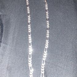 Silver Diamond Cut Chain 
