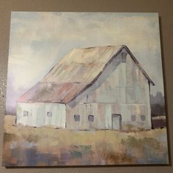 Barn House Canvas From Kirklands