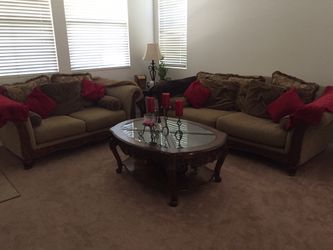 Sofa, Love Seat, Buffet Table, Coffee Table, End Table