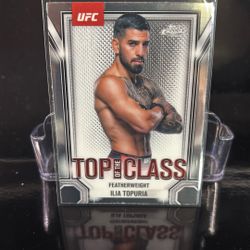 2025 Topps Chrome UFC Top Of The Class Ilia Topuria