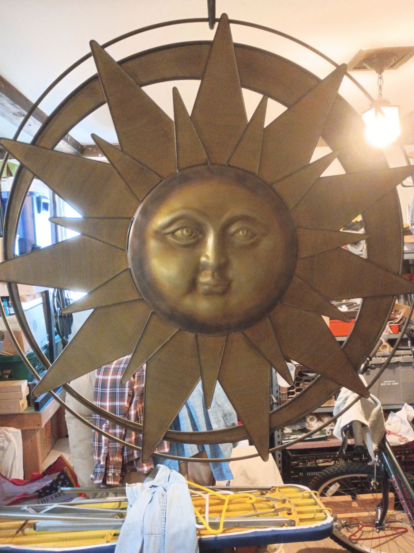 38 in beautiful metal collectcelestial metal wall art